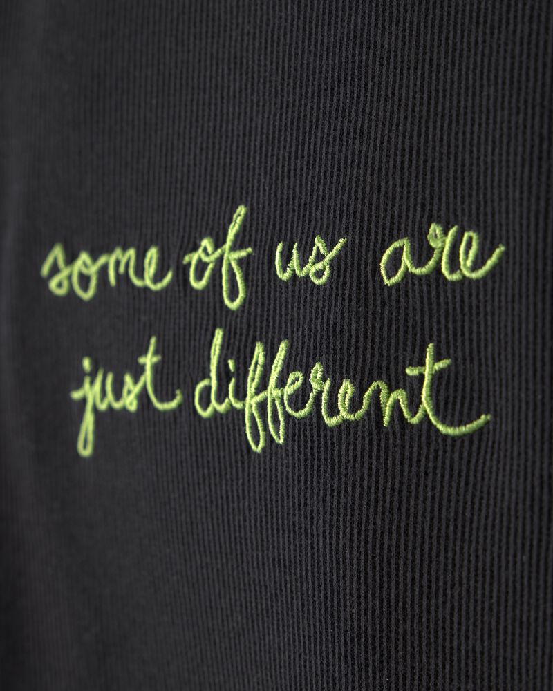 Girls Wicked Elphaba Rib Top - Black, image 2 of 4 slides