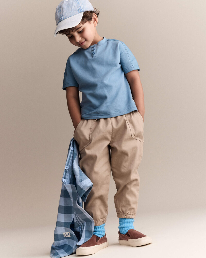 Toddler Boy Jogger Pant - Khaki, image 3 of 7 slides
