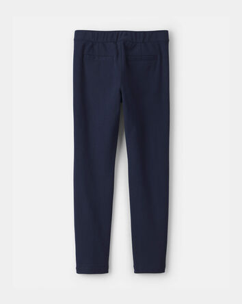 Girls Uniform Ponte Skinny Pants - Navy, 