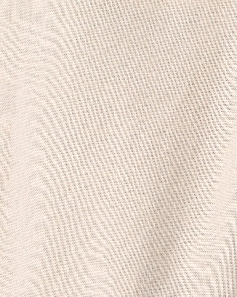 Baby Boy Linen Pants Made with Organic Cotton, image 4 of 5 slides