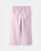 Toddler Girl Drawstring Wide-Leg Pants - Pink , image 1 of 4 slides
