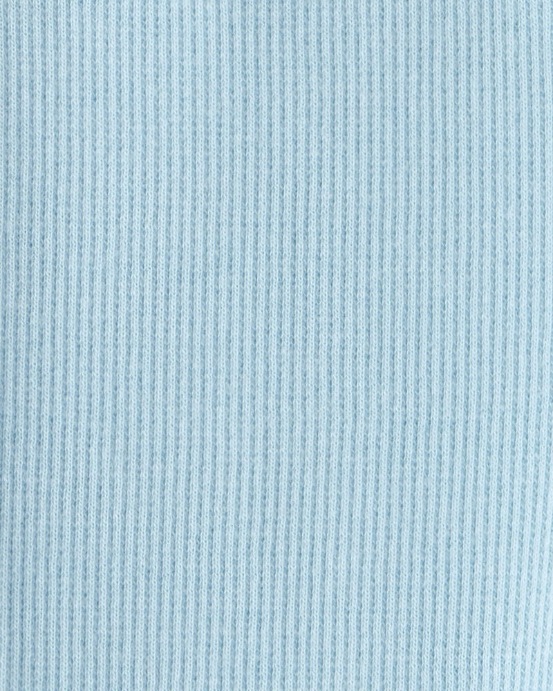 Baby Girl 2-Piece French Terry Pullover & Pant Set - Blue, image 8 of 8 slides