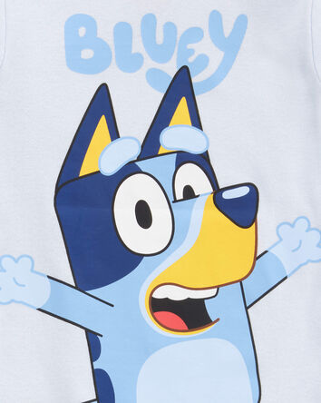 Toddler Boy Bluey Snug Fit Cotton 2-Piece Pajamas - Blue, 