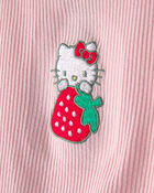Baby Girl 2-Piece Hello Kitty&reg; Top & Skort Set - Pink/Green, image 2 of 6 slides