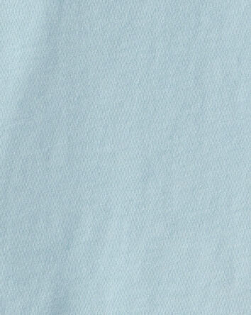 Toddler Solid Pocket T-Shirt - Blue, 