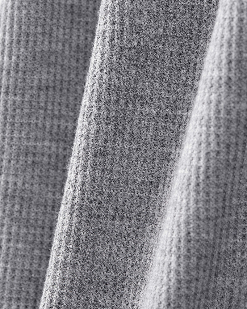 Boys PurelySoft Long-Sleeve 2-Piece Pajamas - Grey, image 2 of 5 slides