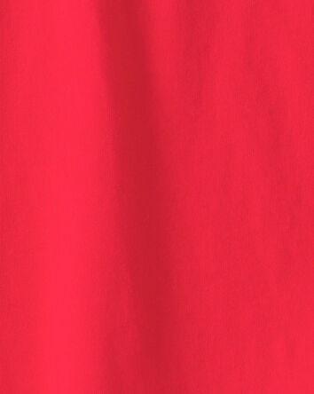 Boys Henley Tee - Red, 
