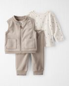 Baby 3-Piece Recycled Fleece Set, image 1 of 5 slides