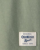 Toddler Boy Short-Sleeve Henley T-Shirt - Olive, image 2 of 3 slides