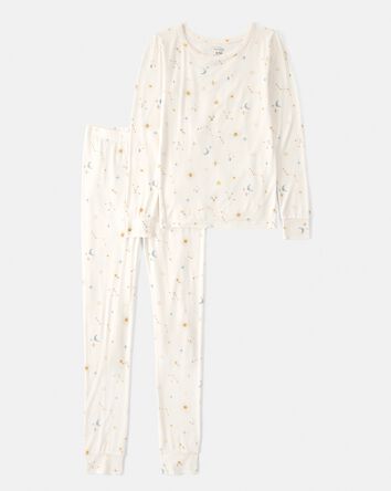 Kids Constellation PurelySoft 2-Piece Pajama Set - Cream, 