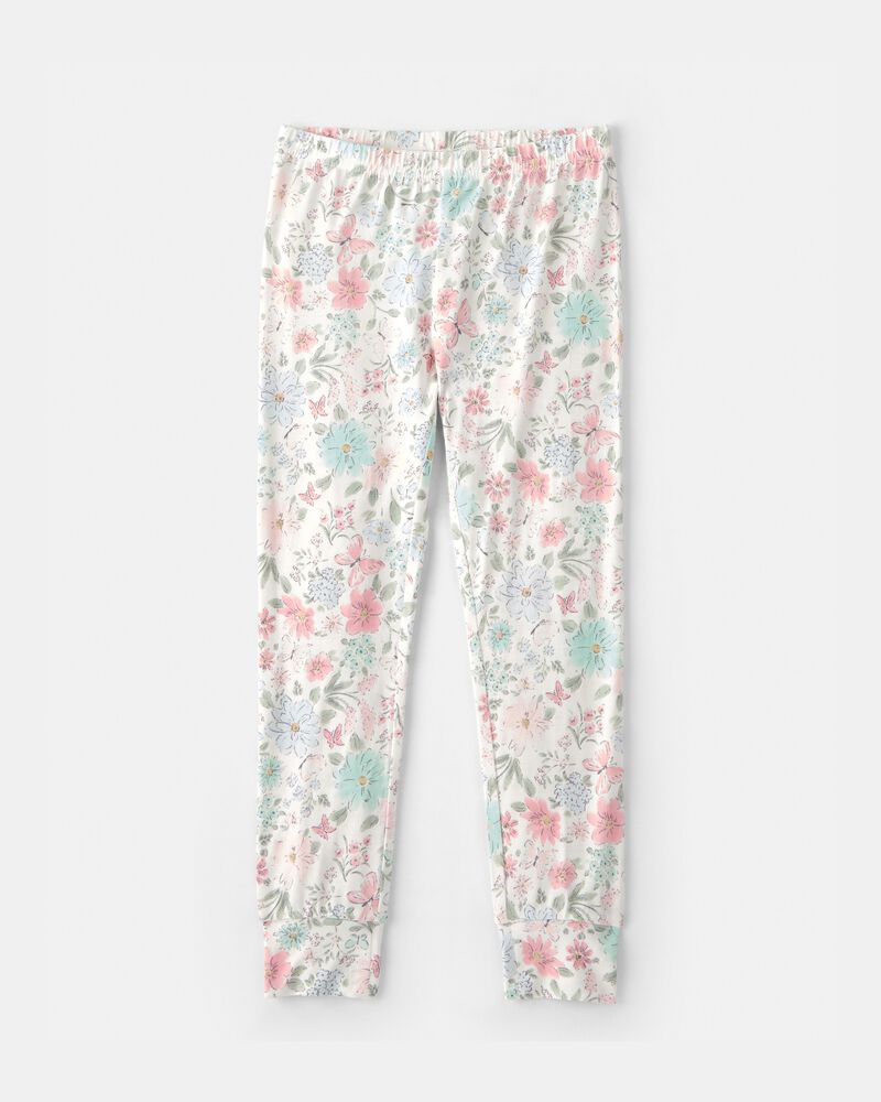 Toddler Girl Butterfly Garden PurelySoft 2-Piece Pajama Set, image 4 of 8 slides