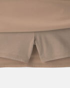 Girls Uniform Active Skort - Khaki, image 2 of 4 slides