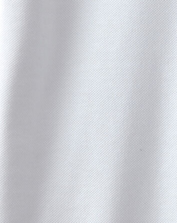 Girls Uniform Piqu&eacute; Polo Shirt - White, 