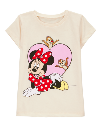 Toddler Girl Disney&copy; Minnie Mouse Short-Sleeve Graphic Tee - Ivory, 