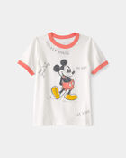 Toddler Disney&copy; Mickey Mouse Graphic Tee - White, image 1 of 3 slides