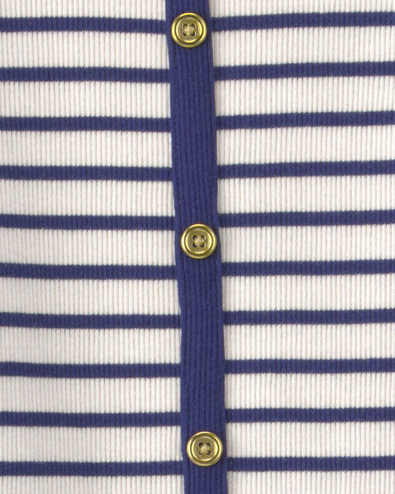 Toddler Girl 2-Piece Striped Sweater & Pants Set , image 2 of 4 slides