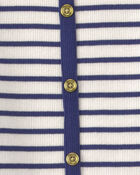 Toddler Girl 2-Piece Striped Sweater & Pants Set , image 2 of 4 slides