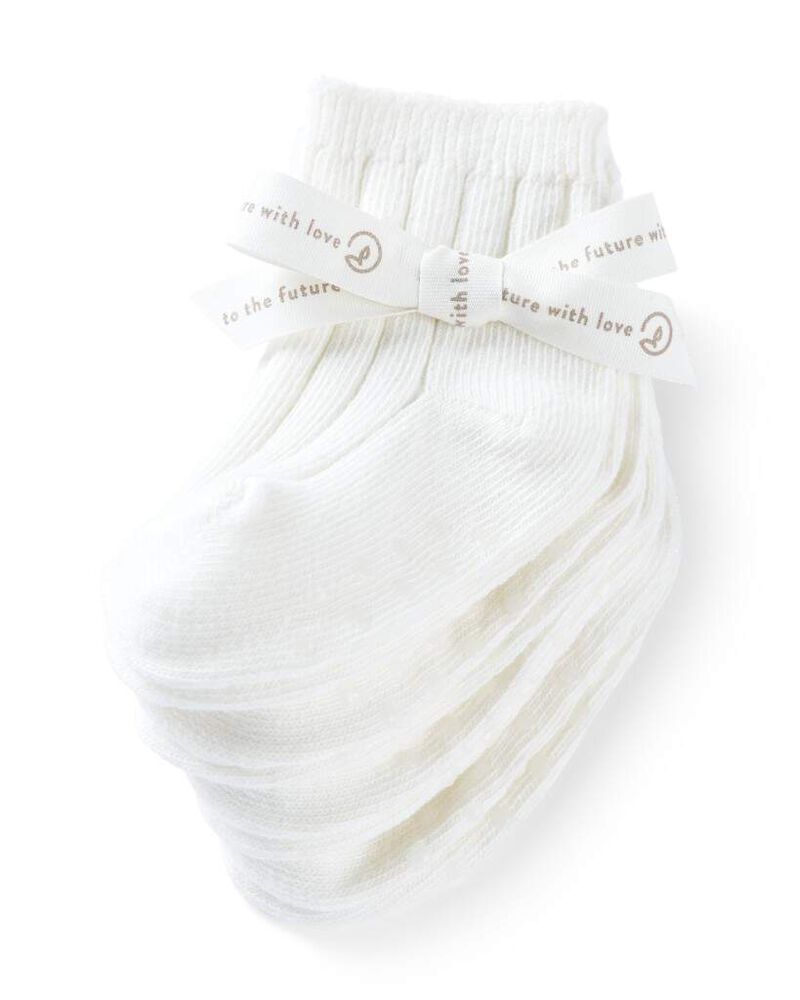 Baby 4-Pack No Slip Socks, image 2 of 3 slides