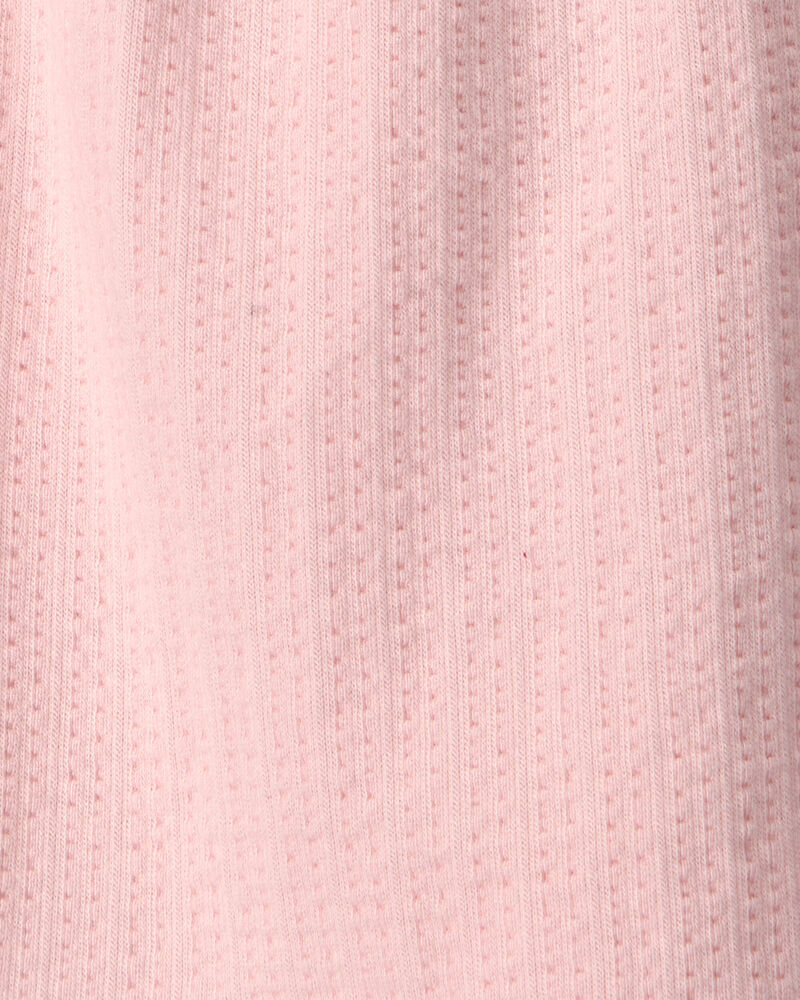 Toddler Girl Flutter-Sleeve Seersucker Top - Pink, image 2 of 3 slides
