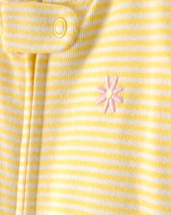 Toddler 2-Pack Lemon Snug Fit 1-Piece Pajama - Yellow/Blue, 