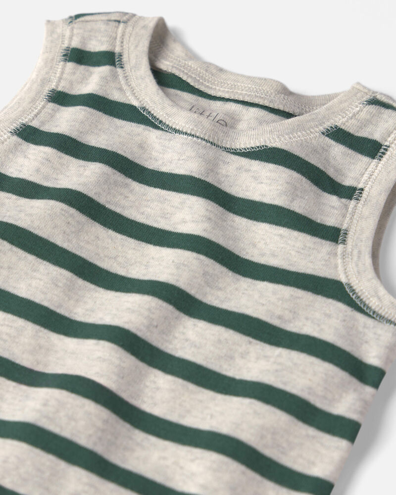 Baby Boy 3-Pack Organic Cotton Bodysuits, image 2 of 6 slides