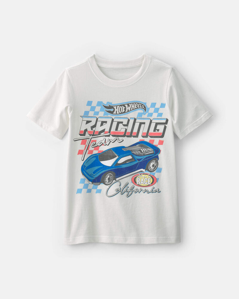 Boys Hot Wheels&trade; Graphic Tee - White, image 1 of 2 slides