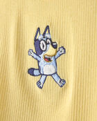 Baby Girl 2-Piece Bluey&trade; Top & Skort Set - Yellow/Blue, image 2 of 5 slides