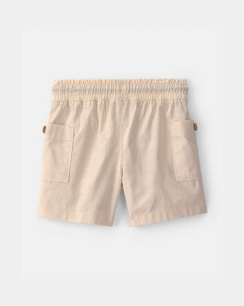 Toddler Boy Pocket Shorts - Khaki, 