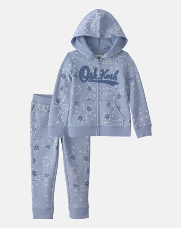 Toddler Boy 2-Piece OshKosh Logo Layering Set - Blue, 