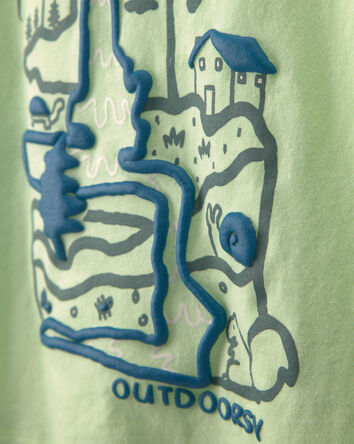 Toddler Boy 'Outdoorsy' Graphic Tee - Green, 