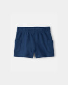 Baby Boy 2-Piece Car Top & Short Set - Blue, image 5 of 6 slides