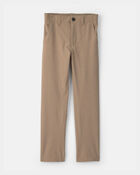 Boys Uniform Active Pants - Khaki, image 1 of 4 slides
