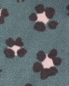 Baby Leopard Hooded Fleece Jumpsuit, image 2 of 3 slides