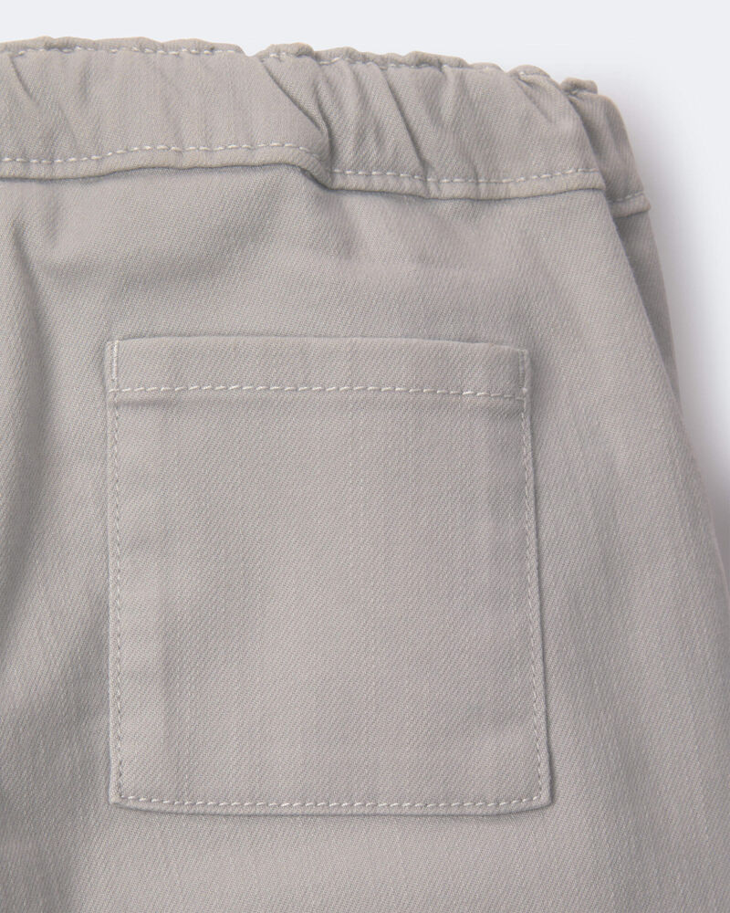 Toddler Boy Woven Pant - Grey, image 6 of 6 slides