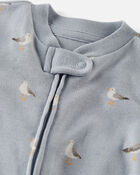 Baby Organic Cotton Sleep & Play Pajamas, image 2 of 4 slides