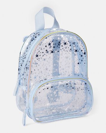 Girls Foil Star Mini Backpack, 