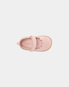 Baby Girl Every Step&reg; First Walker Glitter Dress Shoes - Pink, image 4 of 6 slides
