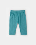Baby 2-Pack Whale PurelySoft Pull-On Pants - Blue, image 2 of 7 slides