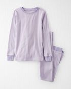 Kid Striped Organic Cotton Pajamas Set, image 1 of 4 slides