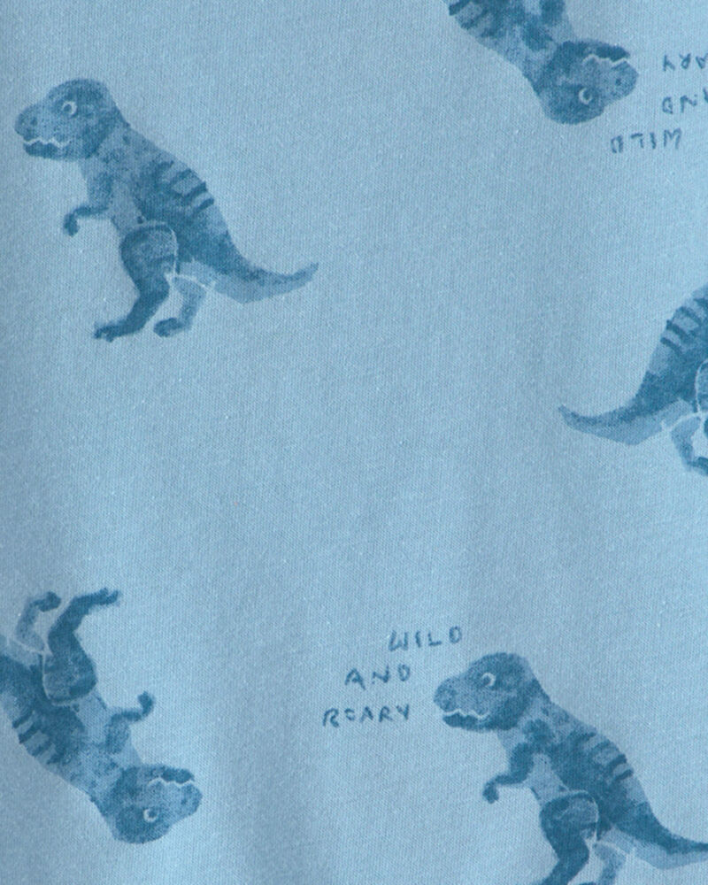 Baby Boy Dinosaur T-Shirt - Blue, image 2 of 3 slides