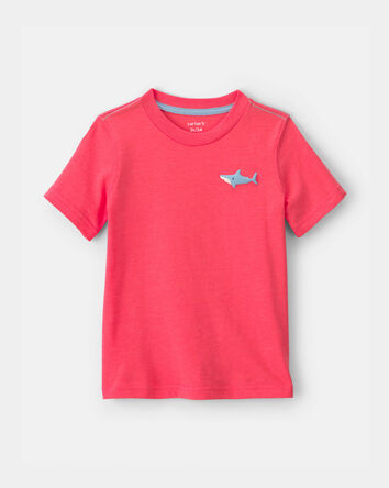 Toddler Boy Shark Graphic Tee - Orange, 