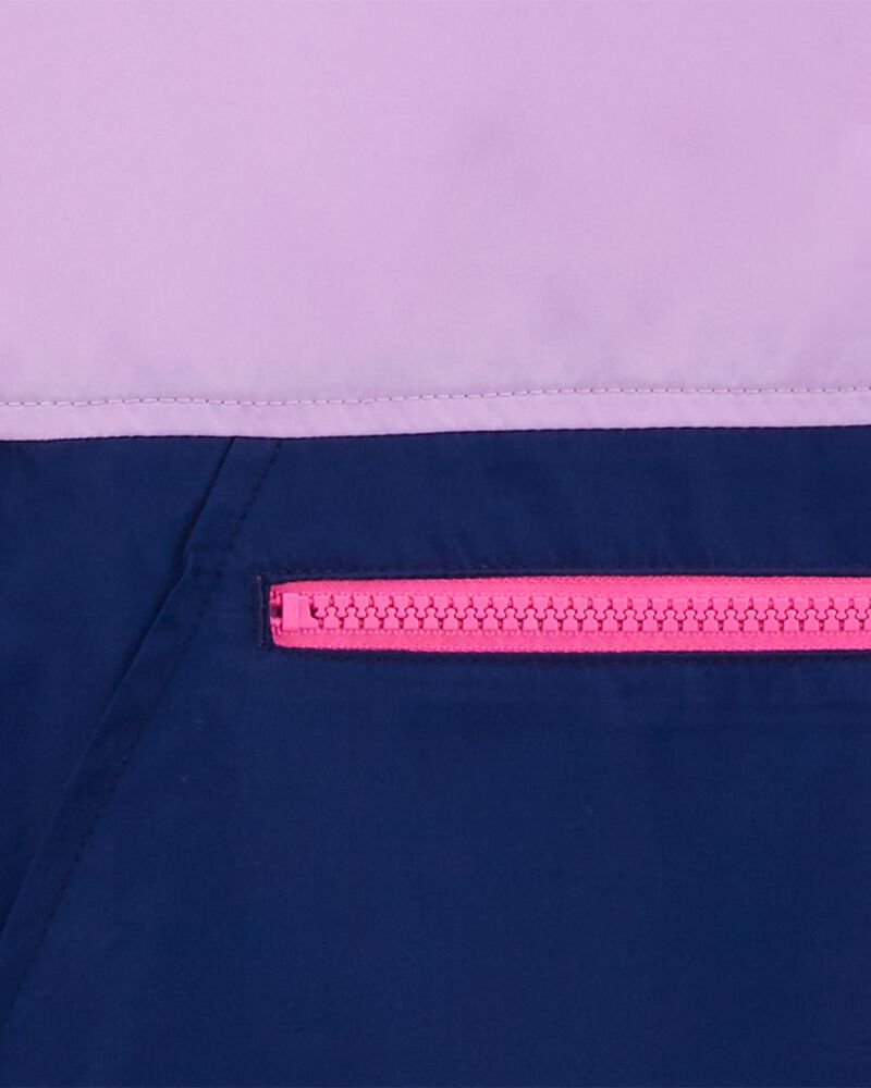 Kid Colorblock Packable Windbreaker, image 3 of 3 slides