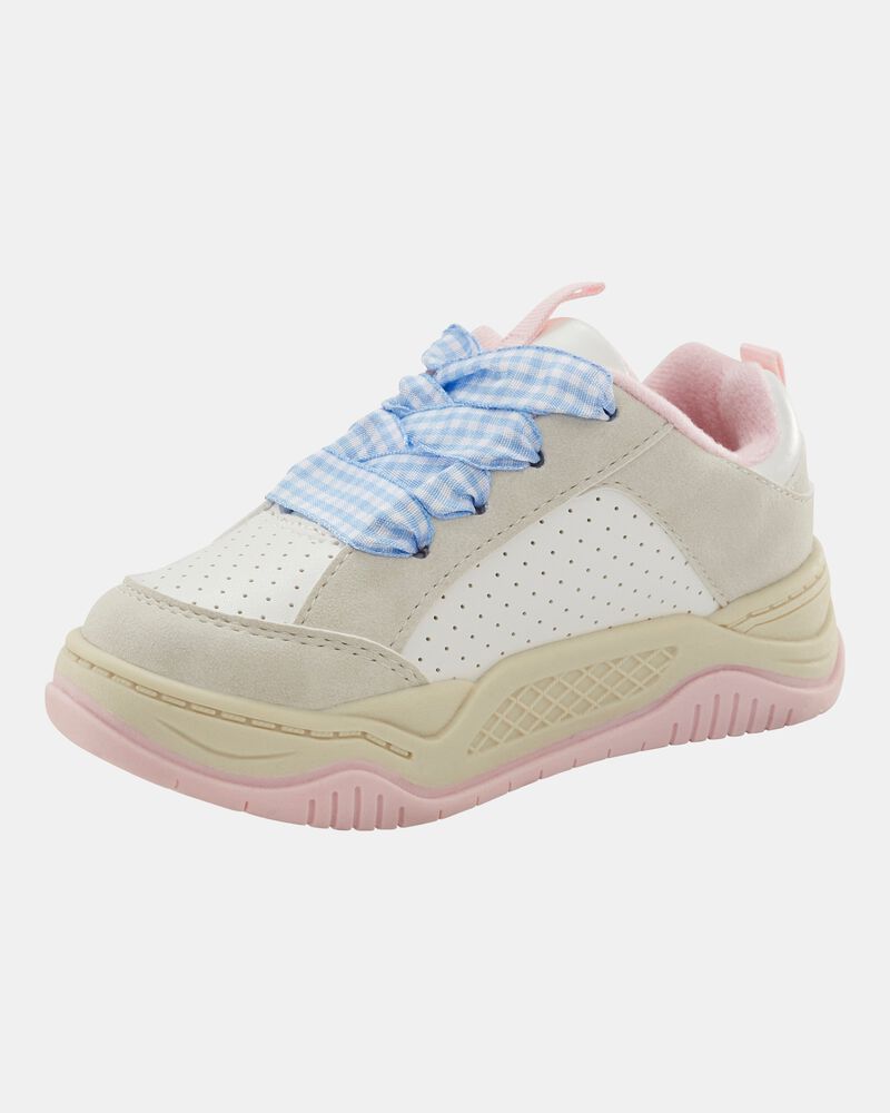 Toddler Casual Sneakers - Pink/Blue, image 7 of 7 slides