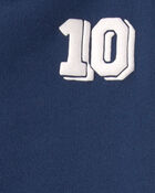 Baby Boy Varsity French Terry Pullover Sweatshirt - Navy Blue, image 3 of 4 slides