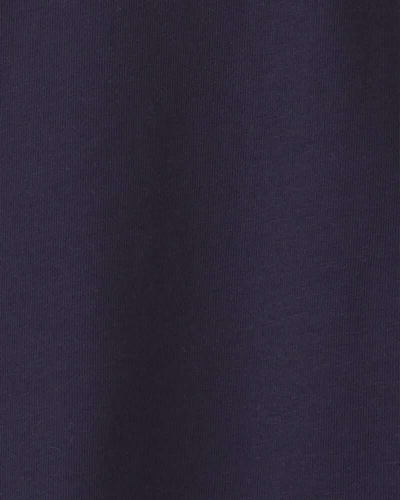 Toddler Girl 2-Pack Uniform Polo Shirts - Navy, image 3 of 3 slides