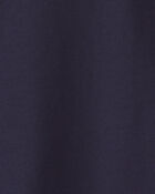 Toddler Girl 2-Pack Uniform Polo Shirts - Navy, image 3 of 3 slides