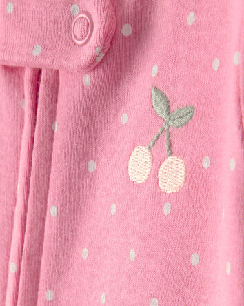 Baby Girl 2-Pack Strawberry Floral Snug Fit 1-Piece Pajama - Pink, 
