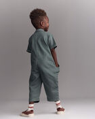 Toddler Day Out&trade; Cropped Jumpsuit - Green, image 3 of 6 slides