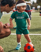 Baby Umbro Mexico Soccer Romper - Green, image 2 of 6 slides
