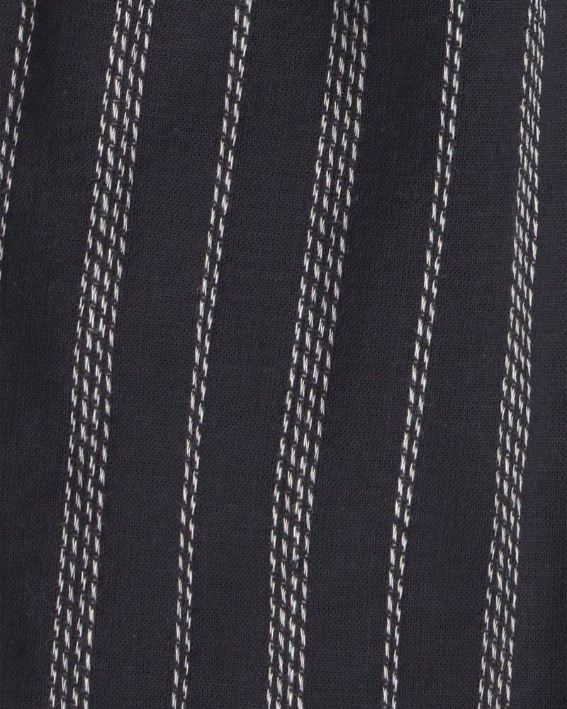 Toddler Striped Pants - Black, image 5 of 6 slides